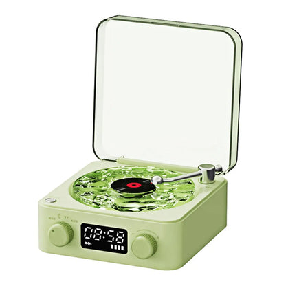 Altavoz Bluetooth Retro Con Ruido Blanco Y Luz RGB