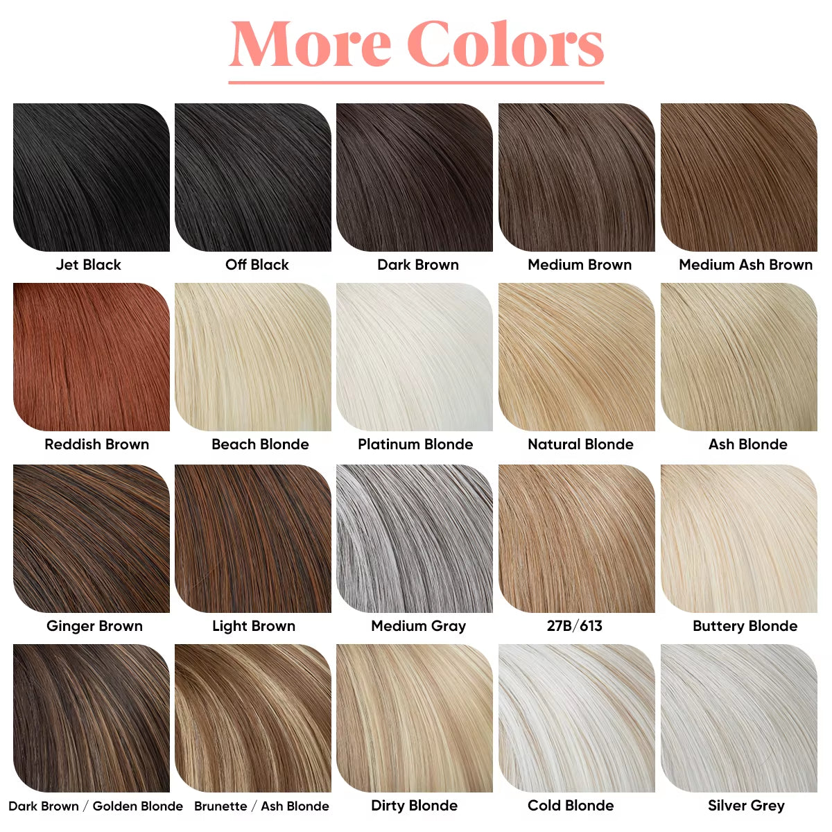 Synthetic Headband Bangs Extension Fake Hair Blunt Fringe with Long Sides for Women Natural Flase Black Brown Blonde Bang B12