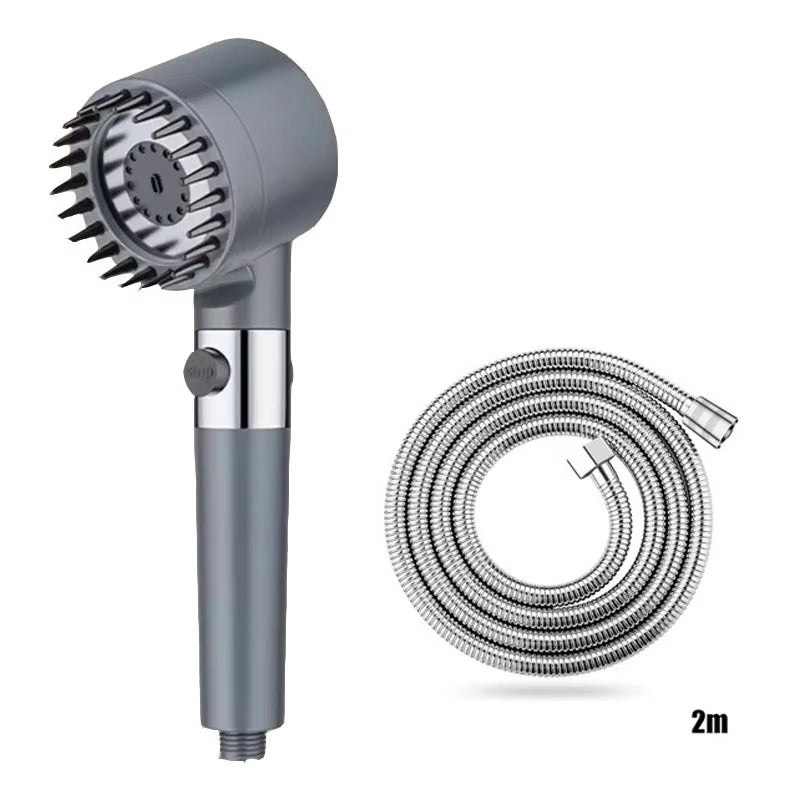 Shower Filter Four Modes Bathroom Accessories Head Massage Showerhead Replete for Shower Heads Knobs Showers Parts Fixture Home