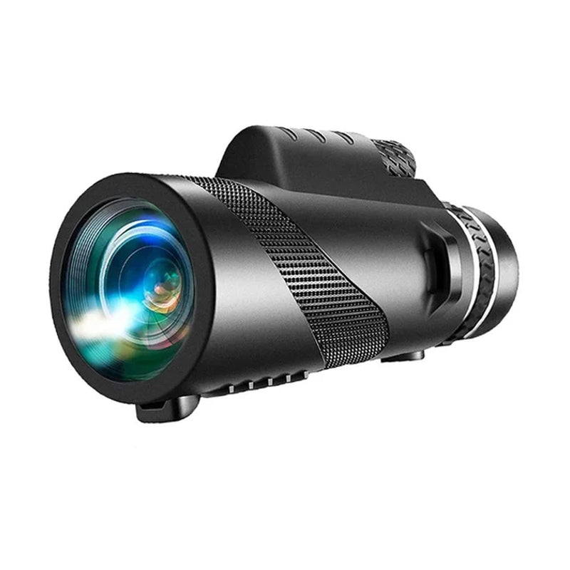Monocular HD Portátil Con Trípode Y Adaptador Para Celular