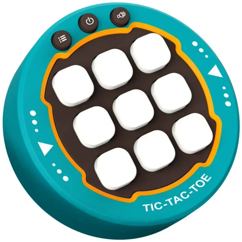 Tic-Tac-Toe Board Board Multifunctional Electronic Games Montessori Puzzle Table Game Chess Chess Set Portable for Adults Kids